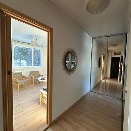 With Sauna And Fireplace Apartament