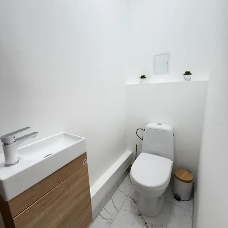 With Sauna And Fireplace Apartment *